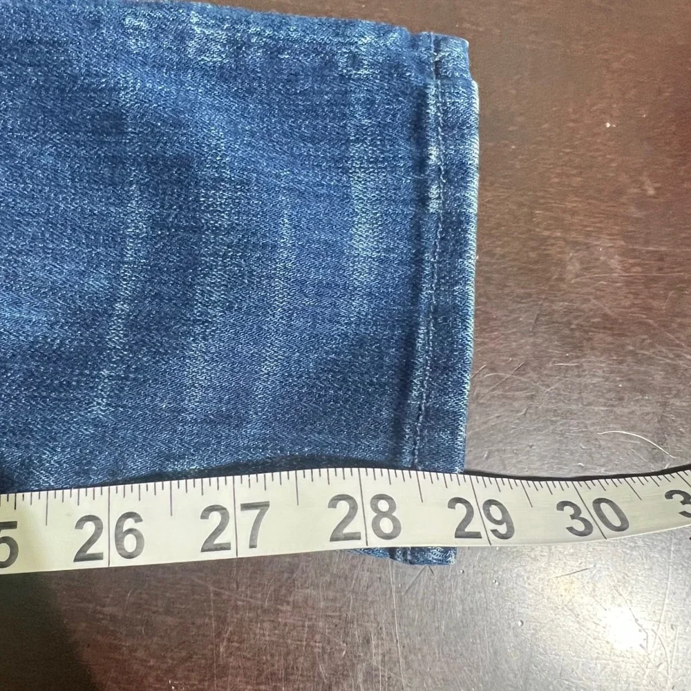 MOTHER The Double Fray Charmer Distressed Skinny Jeans Take the Edge Off Size 25